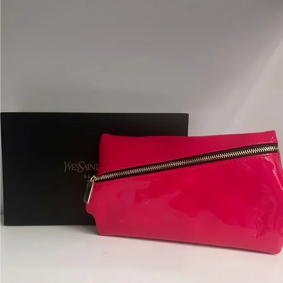 Yves Saint Laurent Bags Ysl Hot Pink Pouch Poshmark